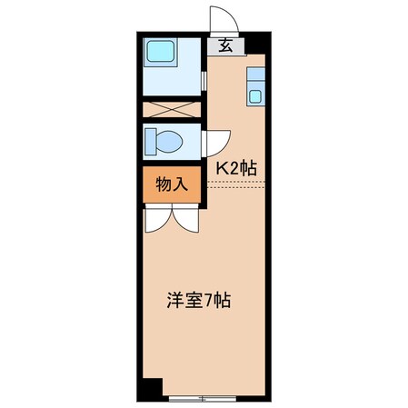 オアシス穂積の物件間取画像